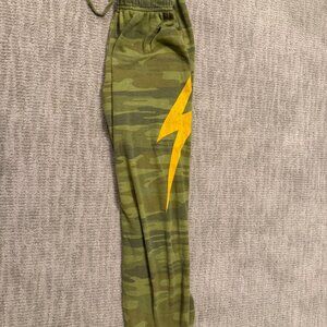Aviator Nation Bolt Sweatpants in Camouflage